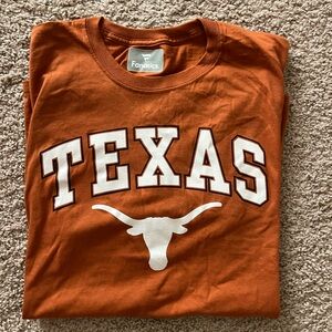 New With Tags Fanatics Brand Black Texas Longhorns T-Shirt Men's Size Large